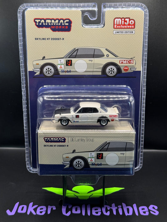 Tarmac Works Global64 Nissan Skyline 2000GT-R KPGC10 Lamley Group White