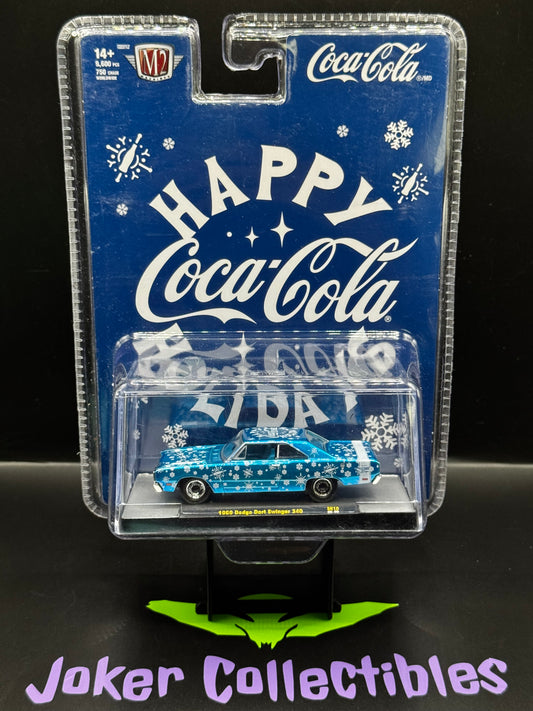 M2 Machines Happy Holidays Blue 1969 Dodge Dart Swinger 340 SK10 25-35