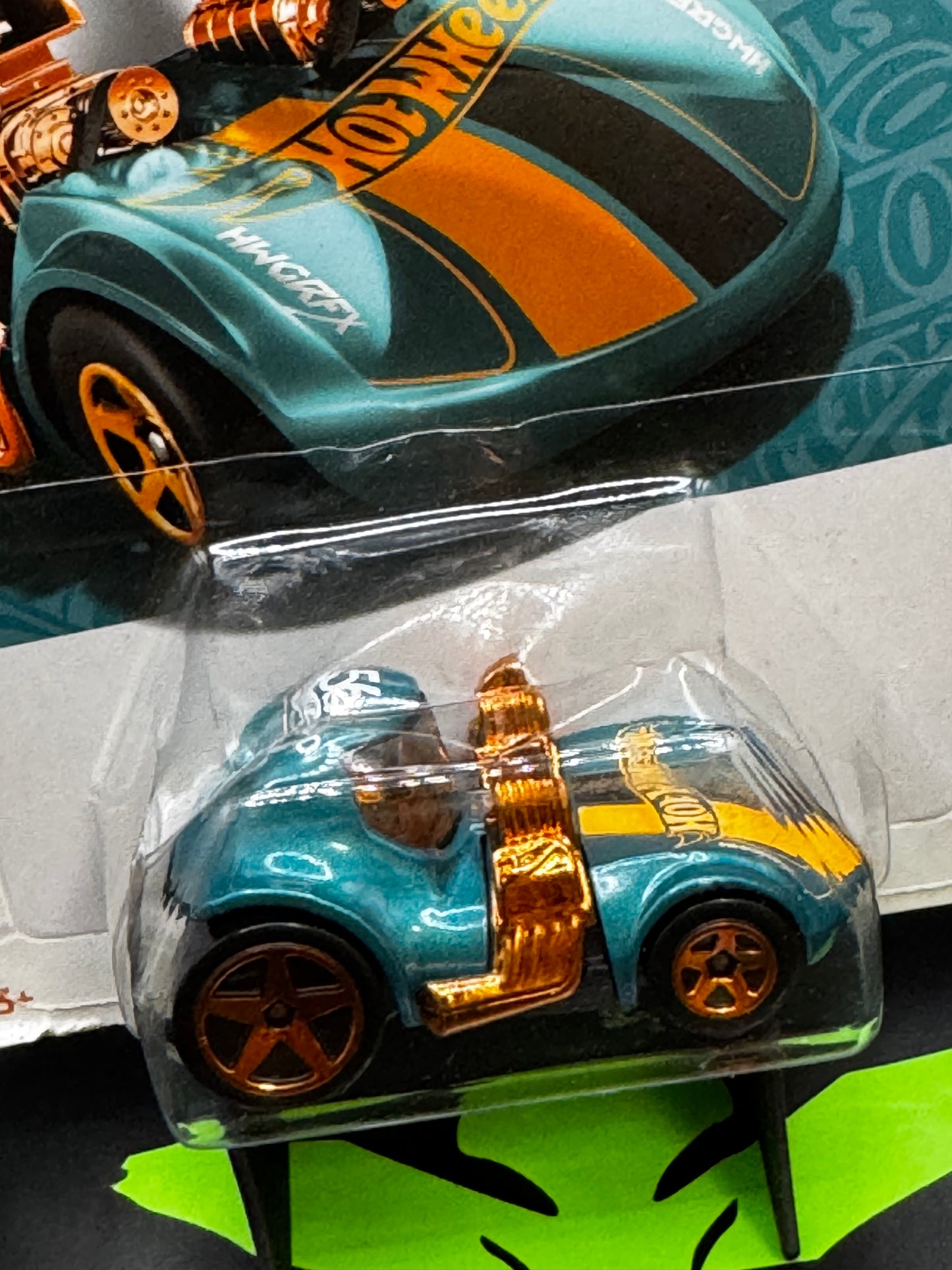 Hot Wheels Green & Gold 2024 56th Anniversary Tooned Twin Mill # 5/6