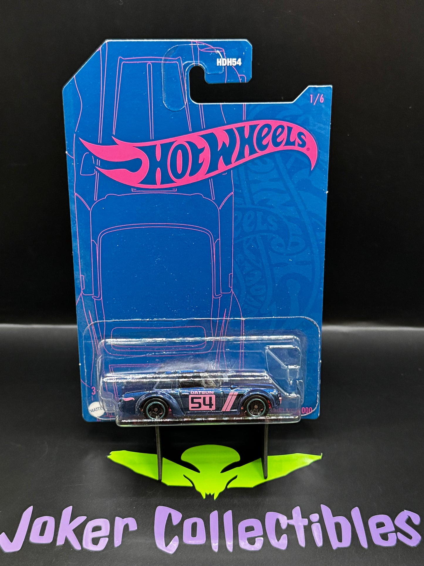 Hot Wheels Blue & Pink 2022 54th Anniversary Datsun Fairlady 2000 # 1/6