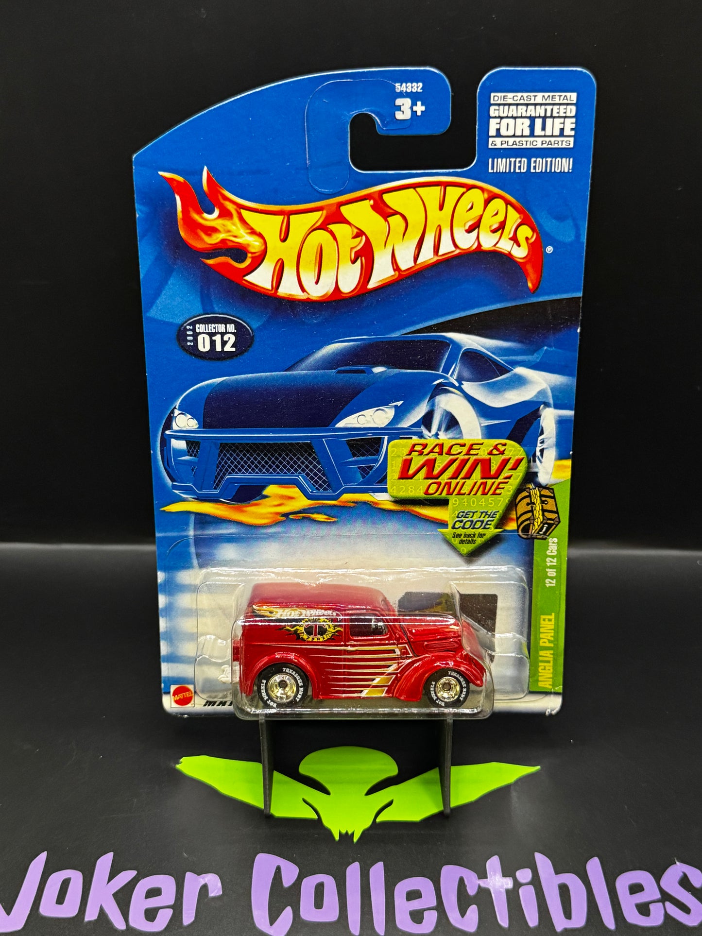Hot Wheels 2002 Treasure Hunts Anglia Panel 12 of 12 Cars Collector No. 012 Real Riders
