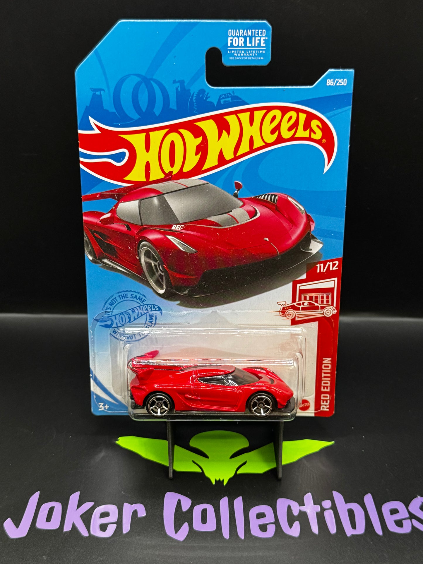 Hot Wheels 2020 Koenigsegg Jesko 86/250 Red Edition 11/12