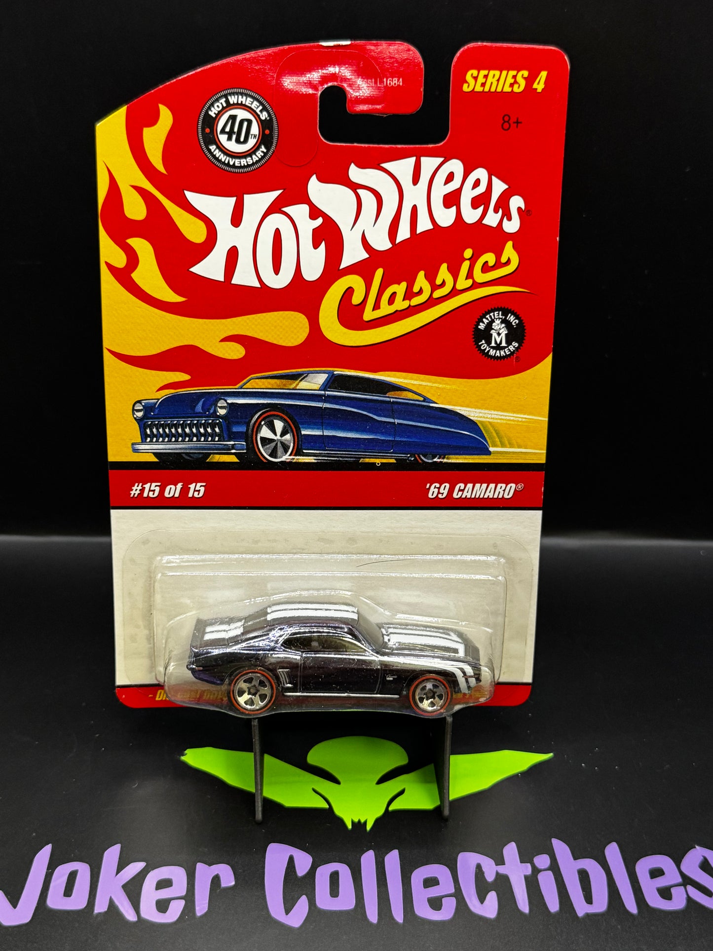 Hot Wheels Classics Series 3 Spectraflame Black '69 Camaro # 15 of 15