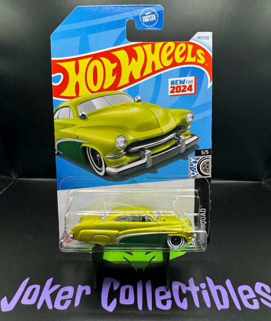 Hot Wheels 2024 Green Hirohata Merc # 143/250 Rod Squad # 5/5