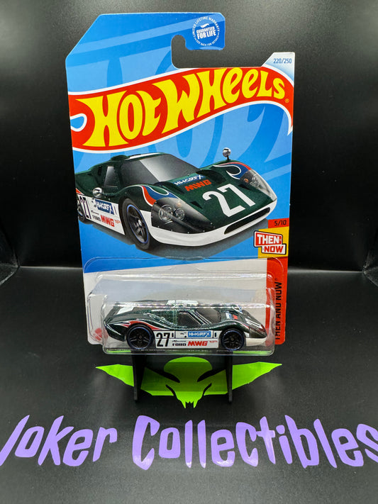 Hot Wheels 2024 Dark Green '67 Ford GT40 Mk.IV # 220/250 Then and Now #5/10