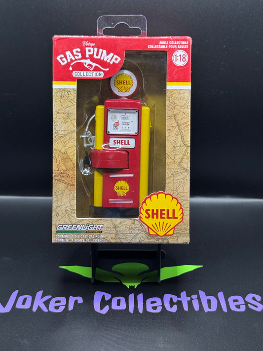 Greenlight 1:18 Vintage Gas Pump Collection Shell