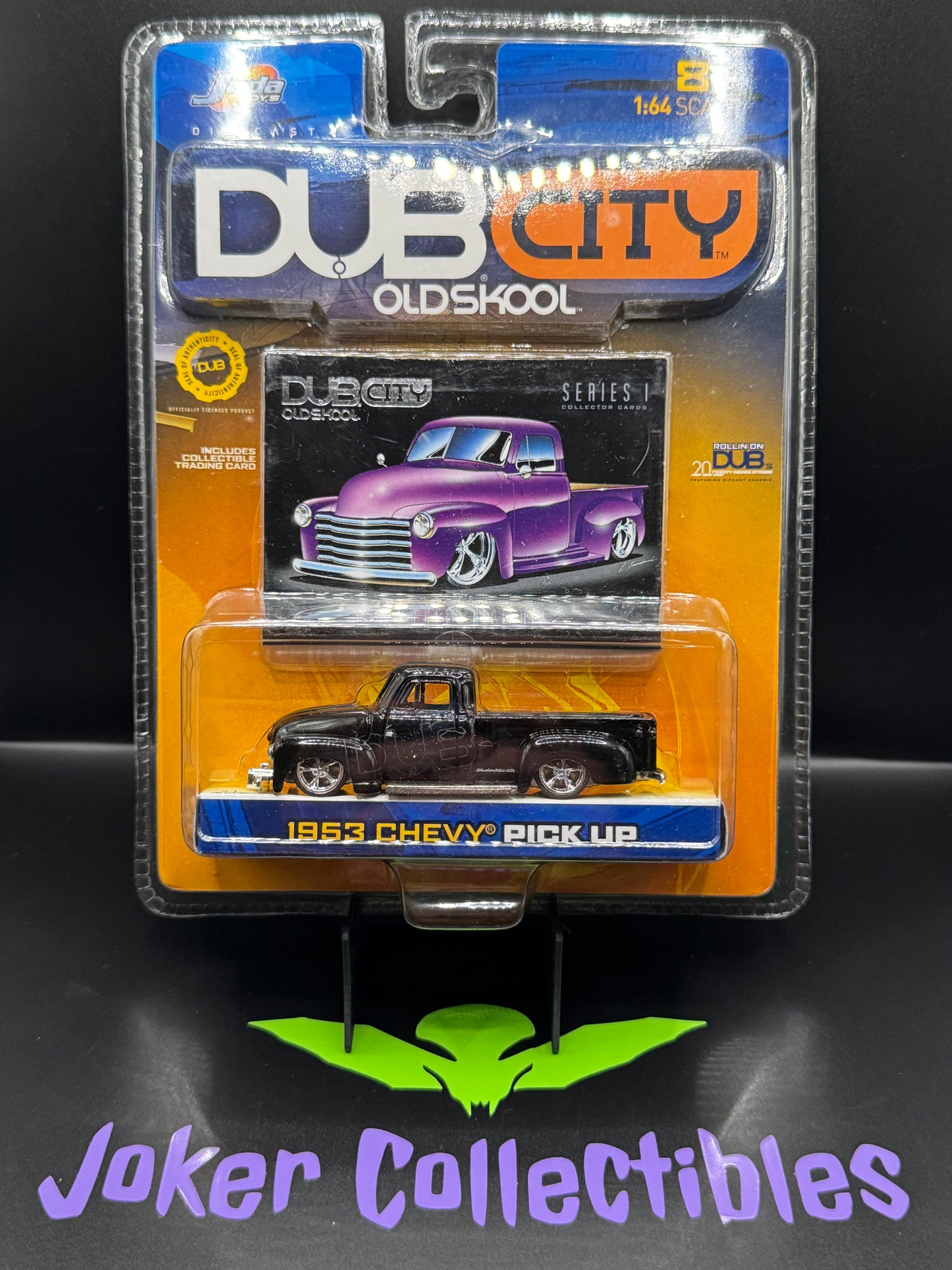 Jada Dub City Old Skool Series 1 Black 1953 Chevy Pick Up