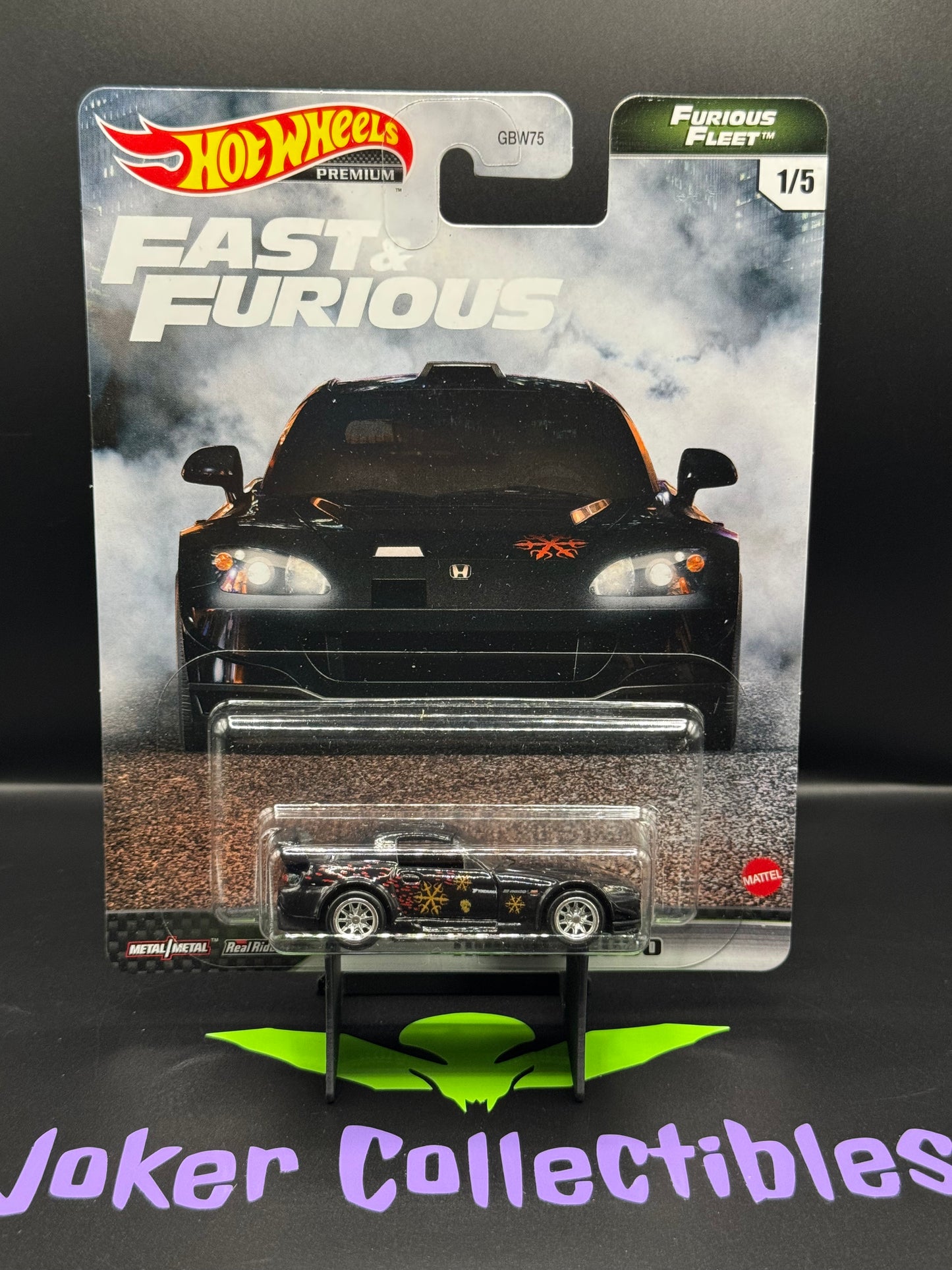 Hot Wheels Premium Fast & Furious Honda S2000 Furious Fleet # 1/5 w/ Protector