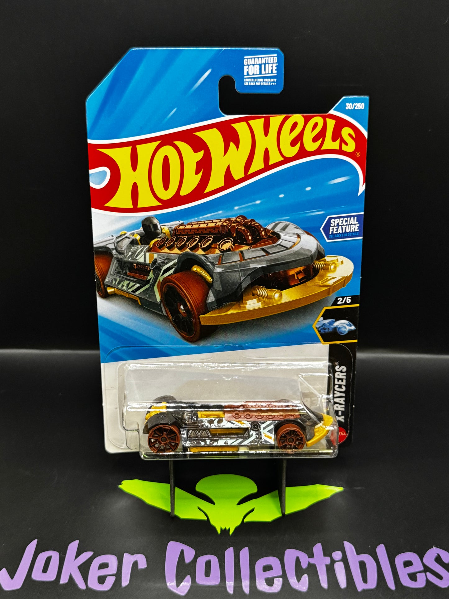 Hot Wheels 2026 Brown & Black X-Steam 30/250 X-Raycers 2/5 G Case