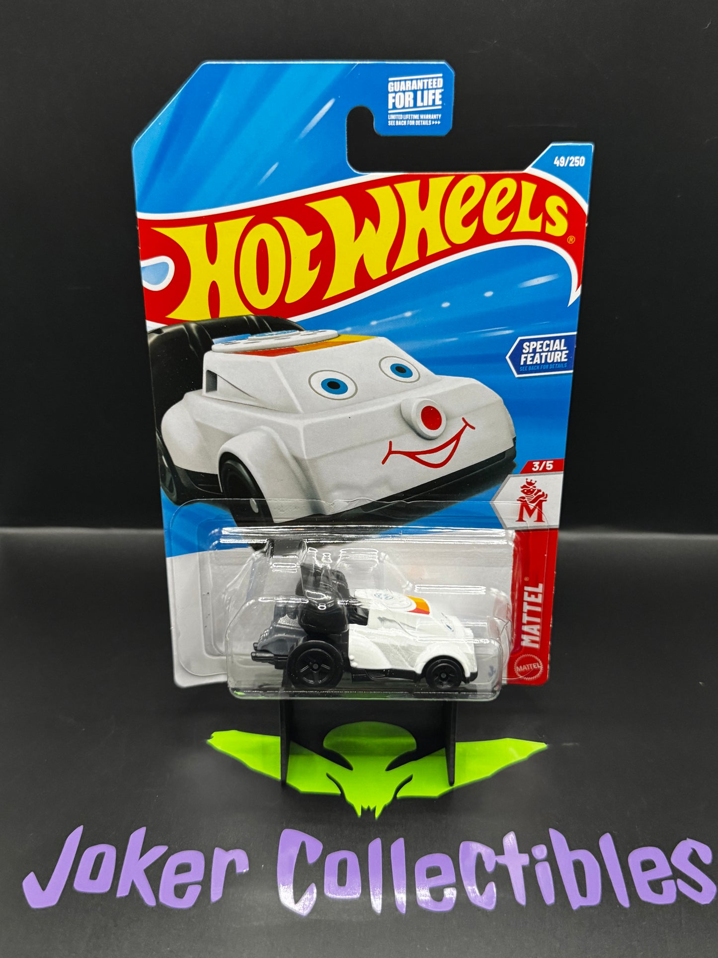 Hot Wheels 2026 White & Black Quick Chat 49/250 Mattel 3/5 H Case