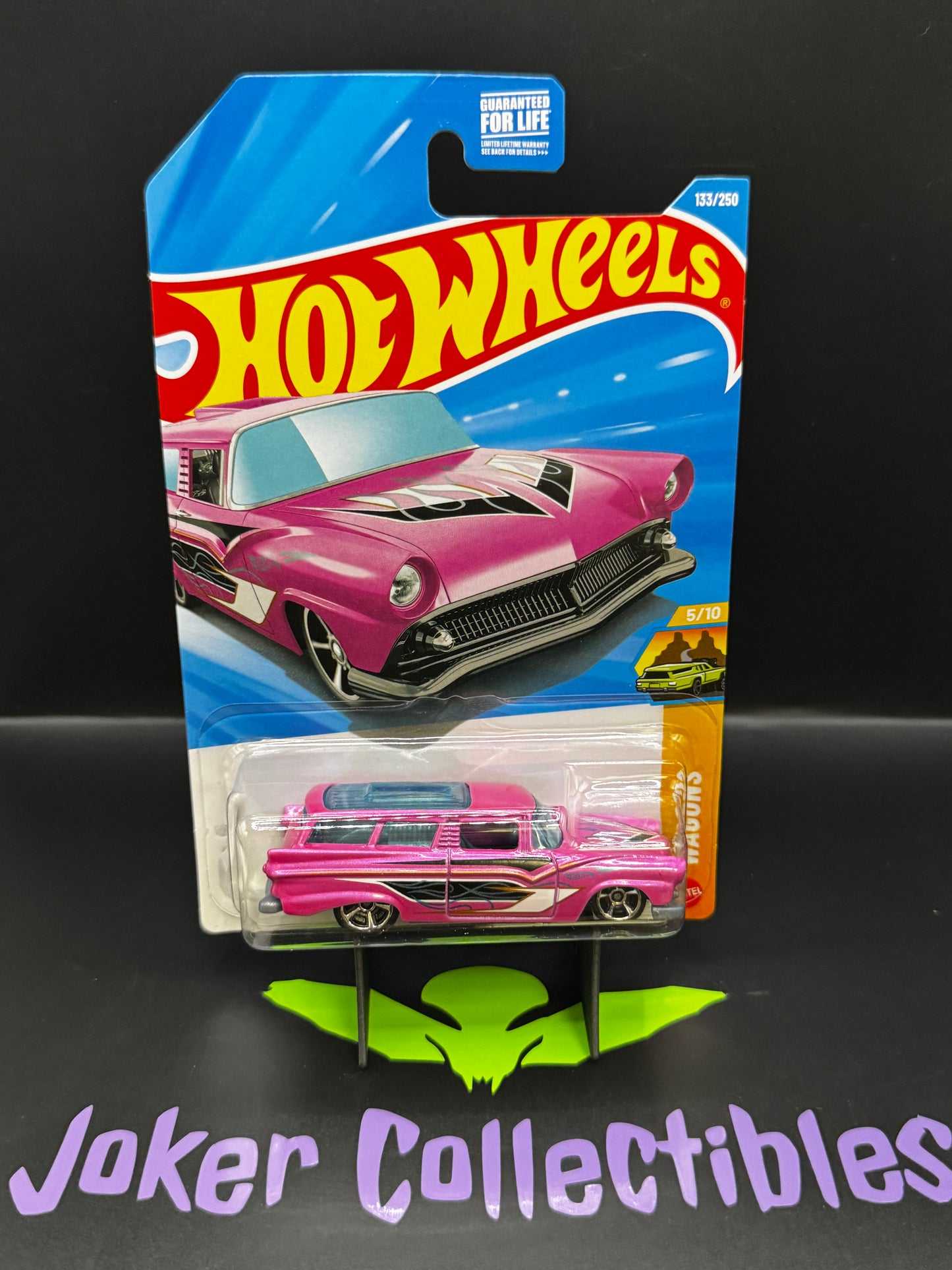 Hot Wheels 2026 Pink 8 Crate 133/250 Wagons 5/10 F Case