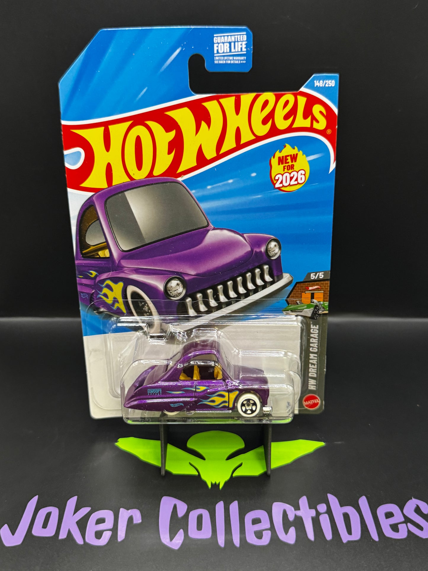 Hot Wheels 2026 Purple Tooned Purple Passion 148/250 HW Dream Garage 5/5 H Case