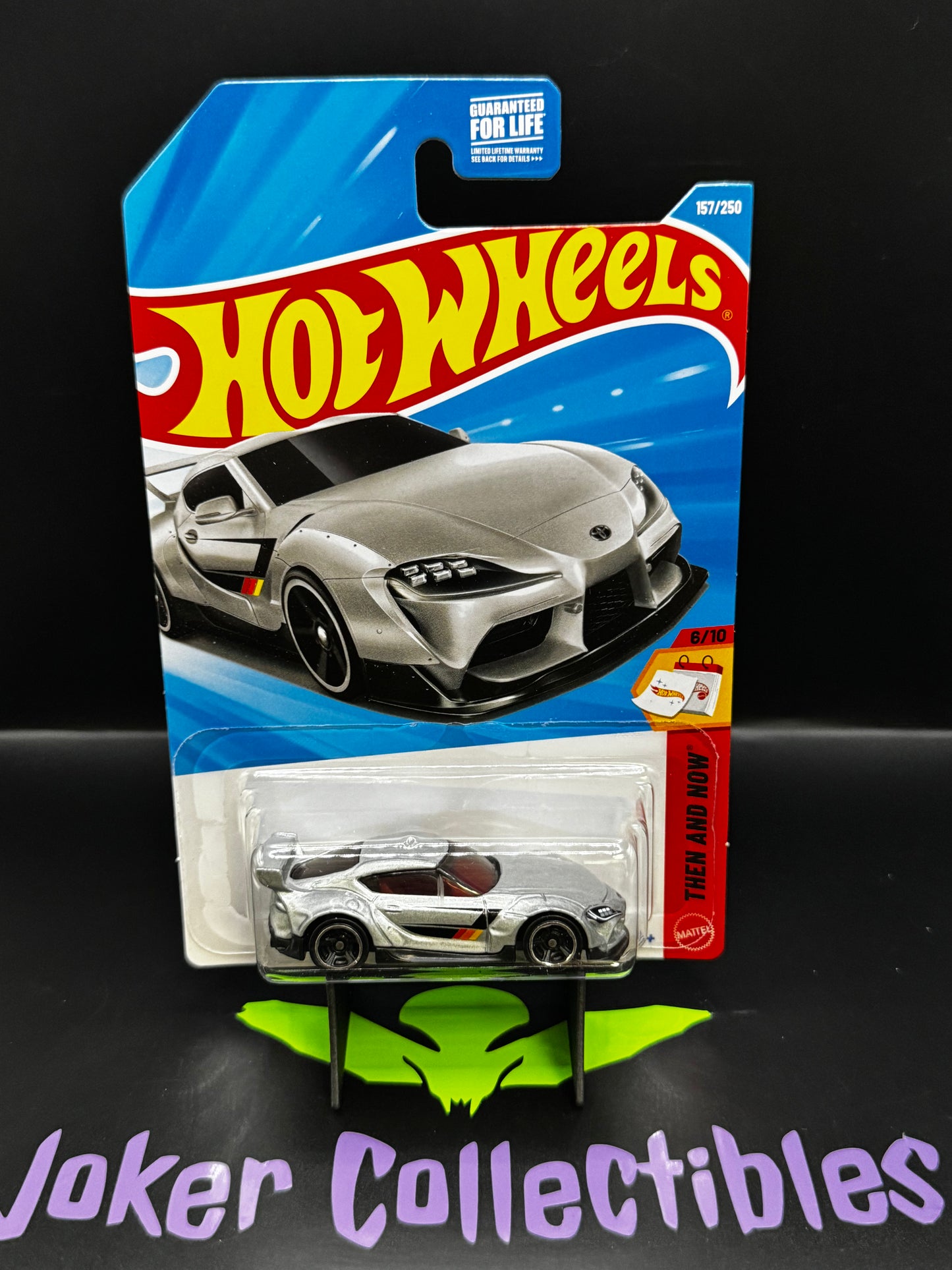 Hot Wheels 2026 Silver '20 Toyota GR Supra 157/250 Then and Now 6/10 H Case
