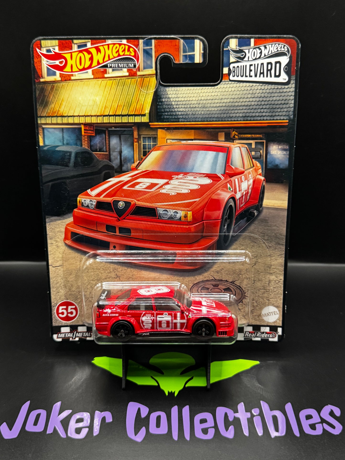 Hot Wheels Premium Boulevard Alfa Romeo 155 V6 Ti # 55