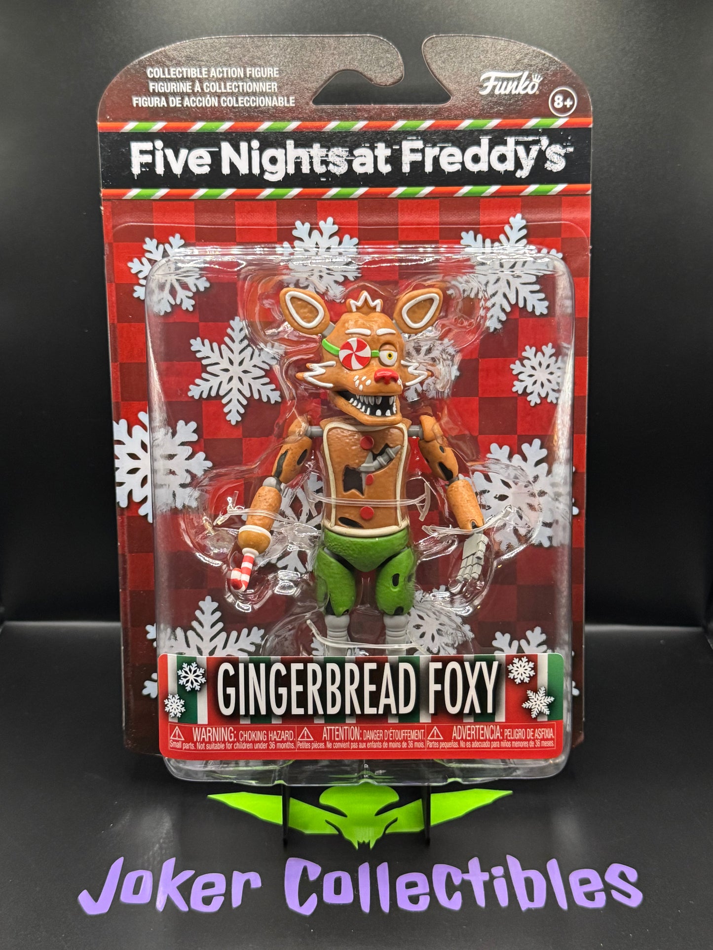 Funko Five Nights at Freddy's Holiday Gingerbread Foxy Action Figure FNAF