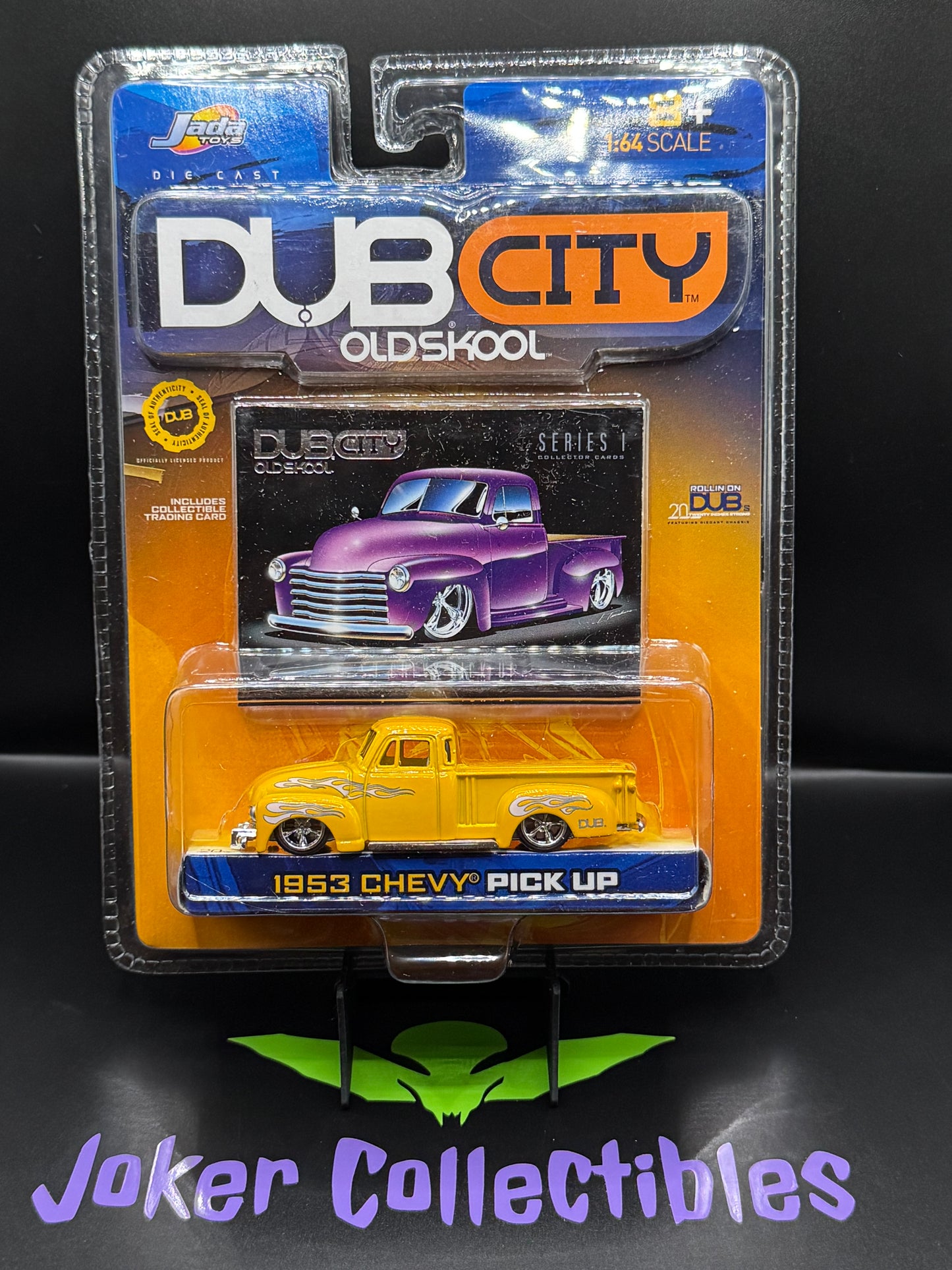 Jada Dub City Old Skool Series 1 Yellow 1953 Chevy Pick Up