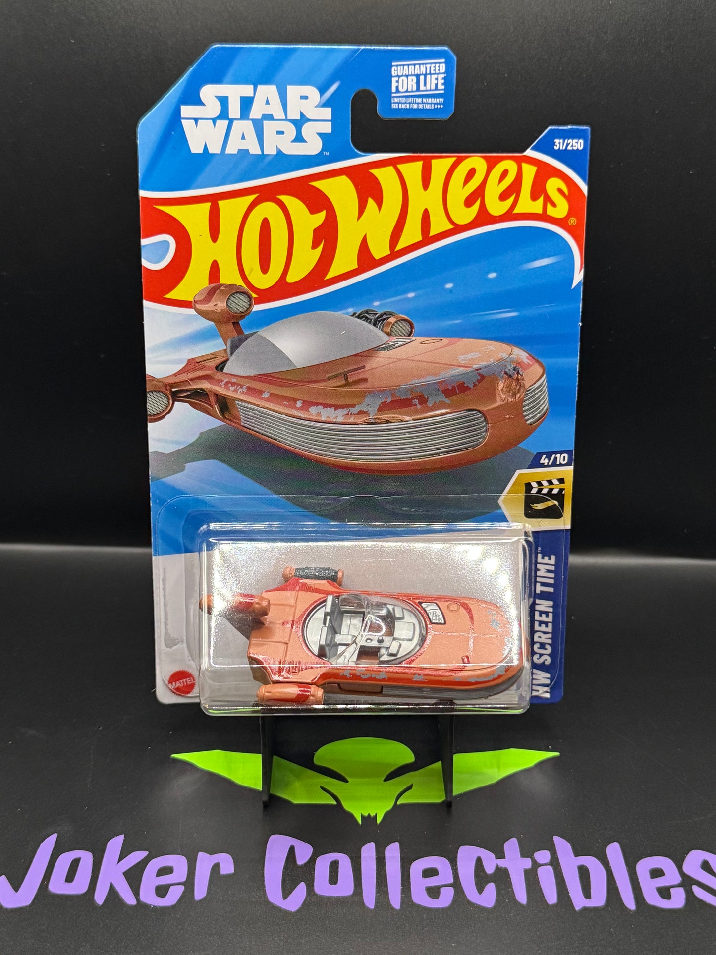 Hot Wheels 2025 Star Wars X-34 Landspeeder # 31/250 HW Screen Time # 4/10 - B Case