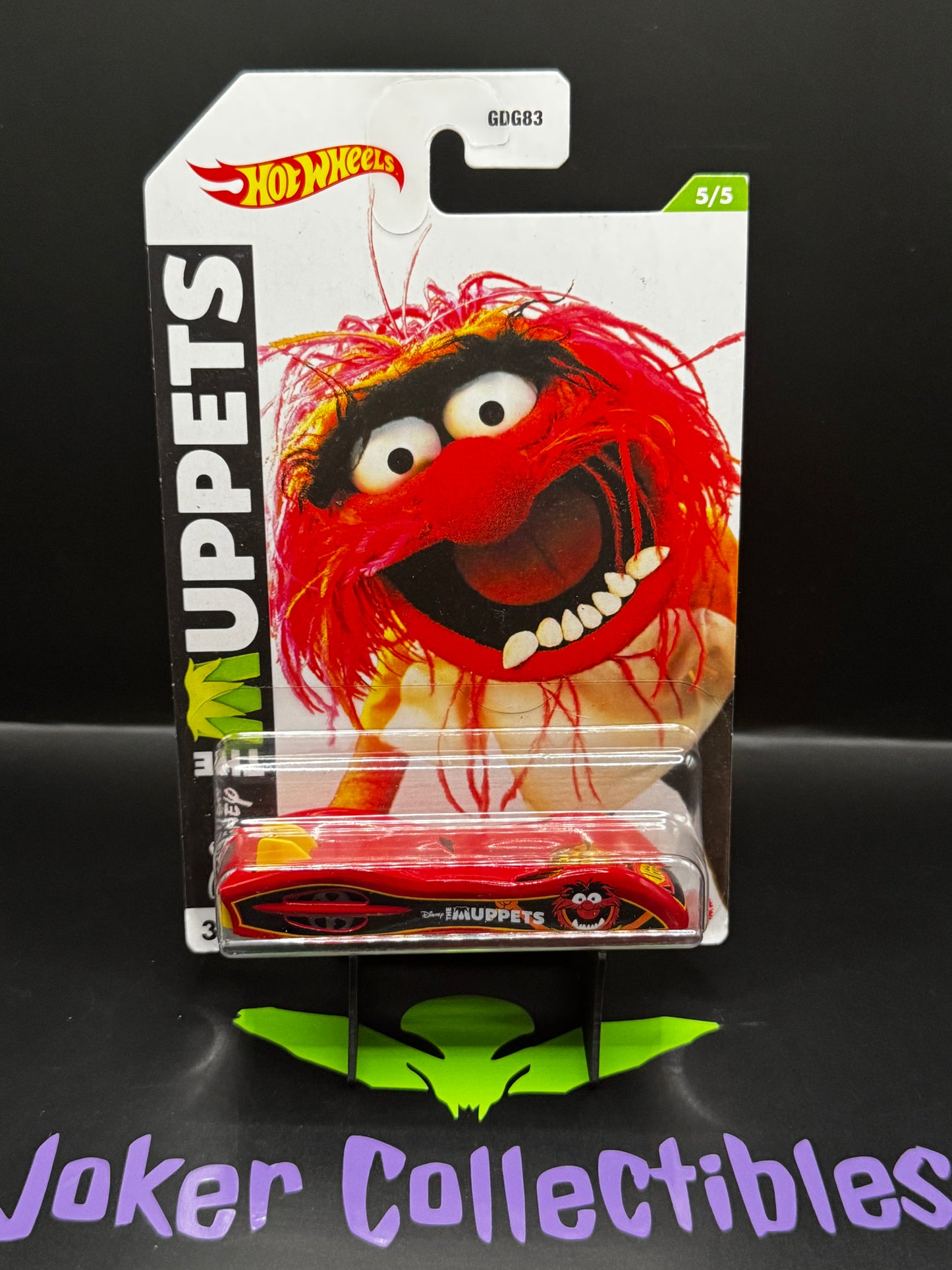 Hot Wheels 2021 The Muppets Series Animal Ground FX # 5/5