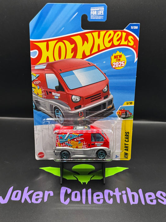 Hot Wheels 2025 KEI Swap # 11/250 HW Art Cars # 1/10 - B Case