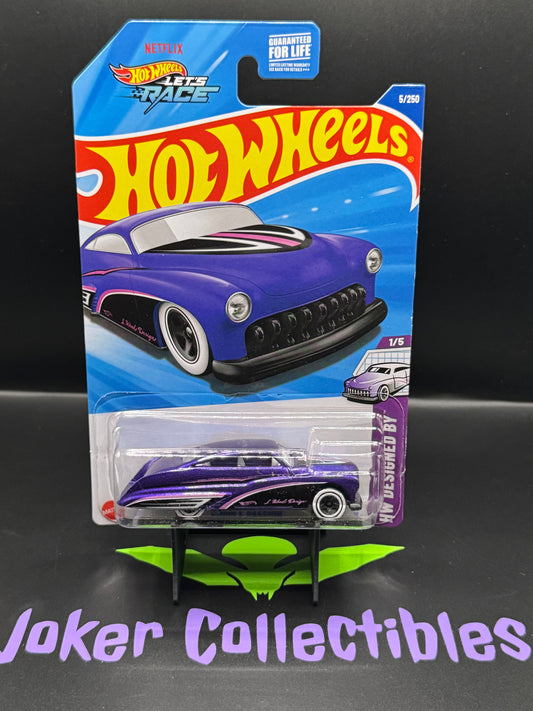 Hot Wheels 2025 Let's Race Purple Passion # 5/250 HW Designed by # 1/5 - B Case