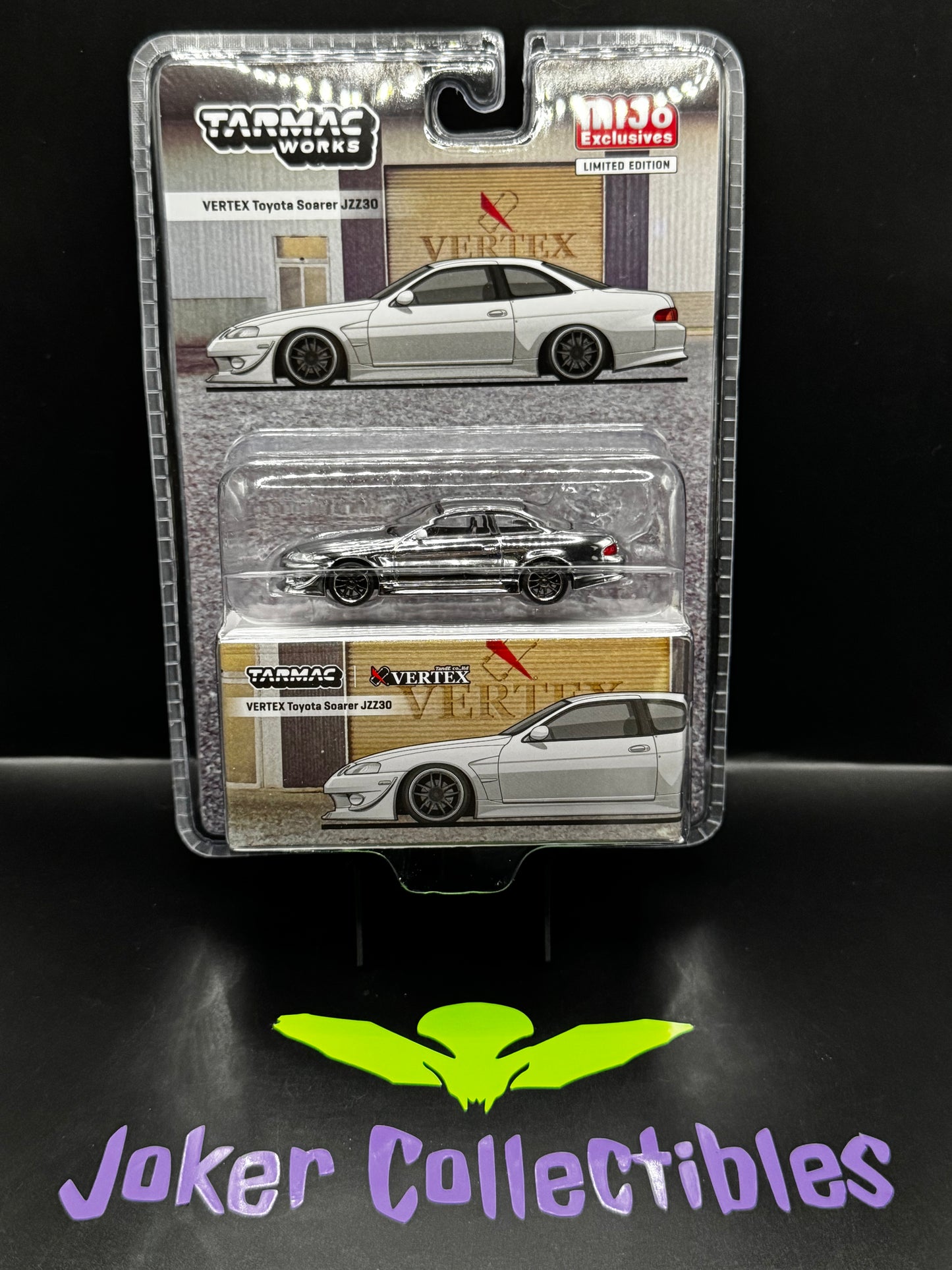 Tarmac Works Global64 Chase Vertex Toyota Soarer JZZ30 White
