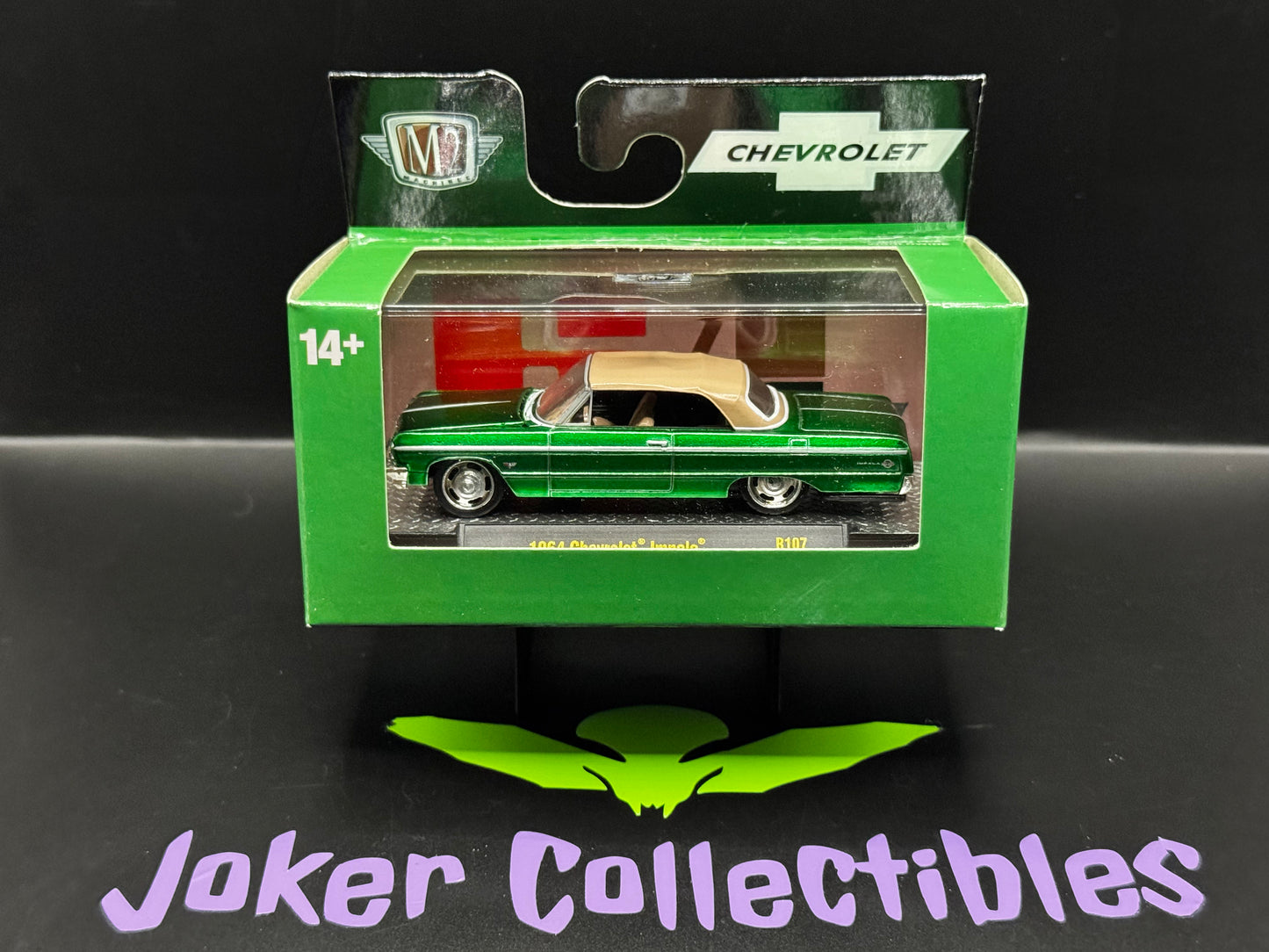 M2 Machines Auto-Thentics Green 1964 Chevrolet Impala R107 26-02