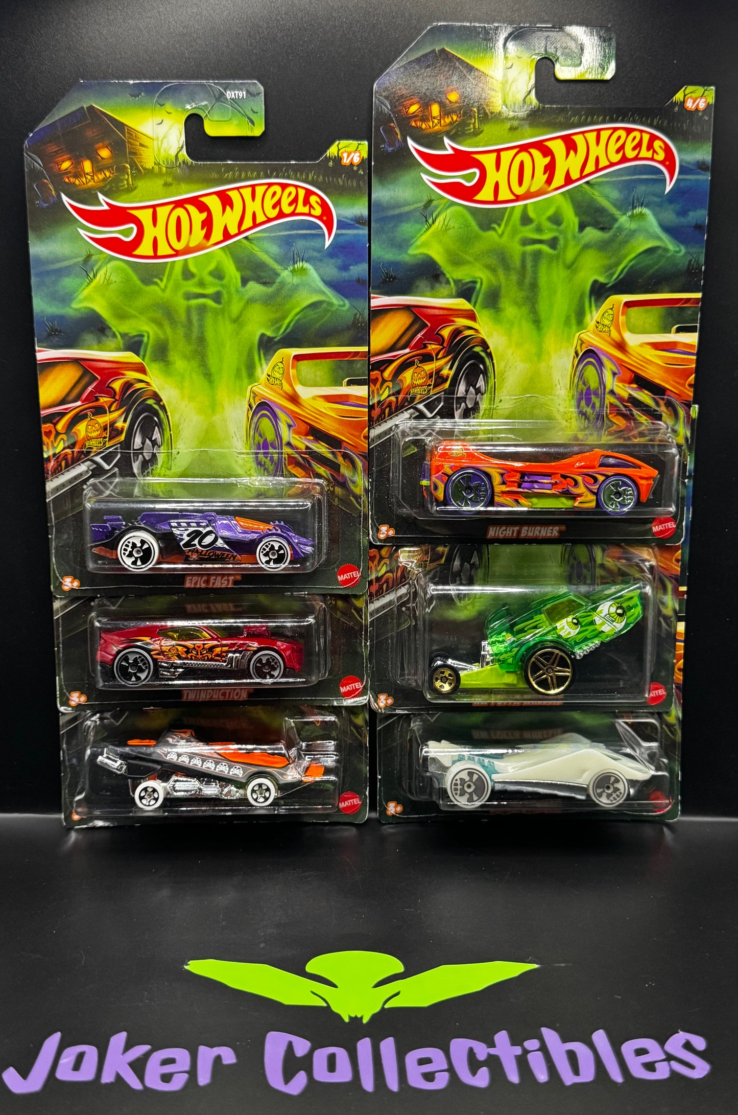 Hot Wheels 2020 Happy Halloween! Series Set of 6 DXT91