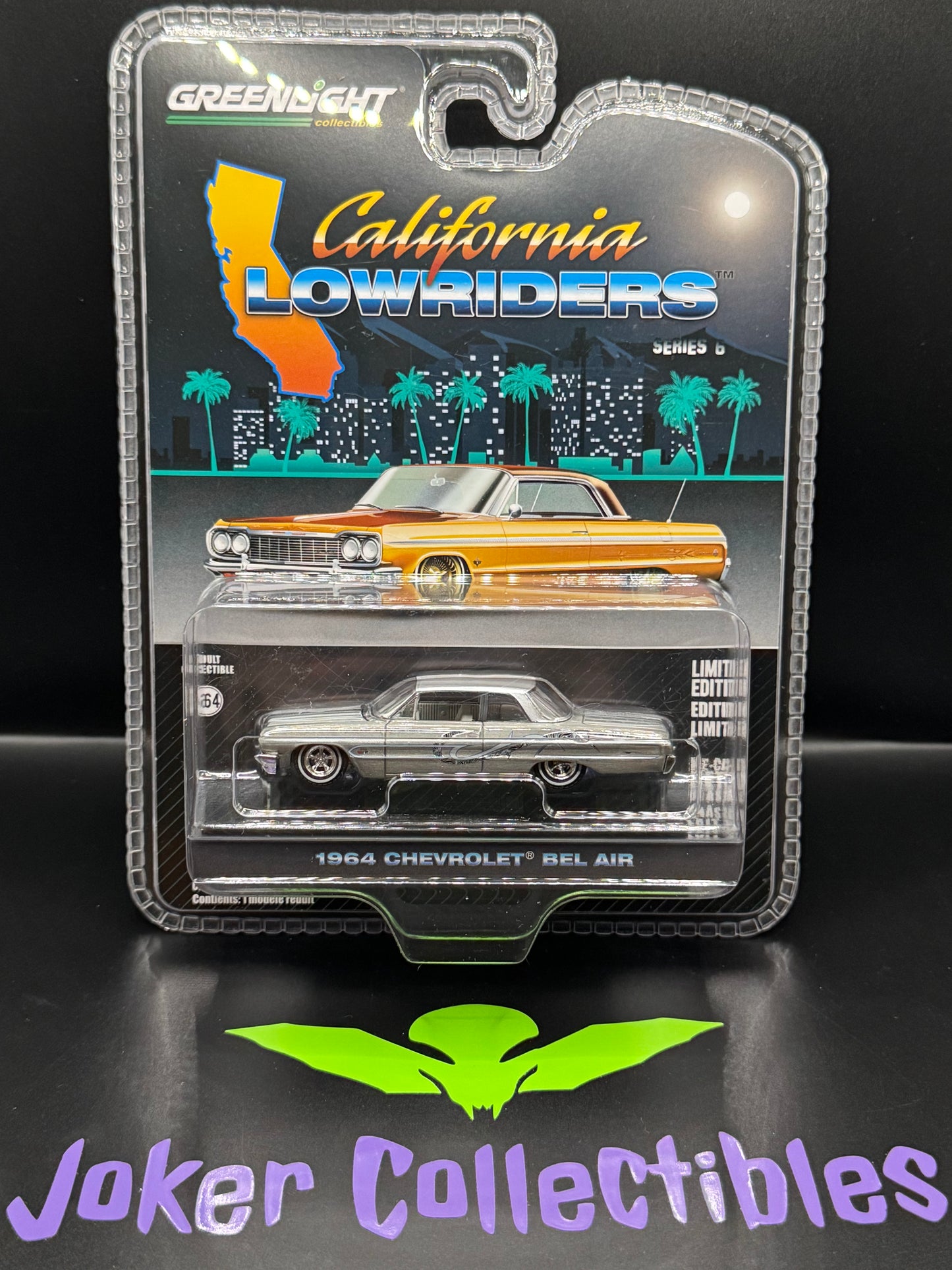 Greenlight California Lowriders Raw Chase 1964 Chevrolet Bel Air Series 6