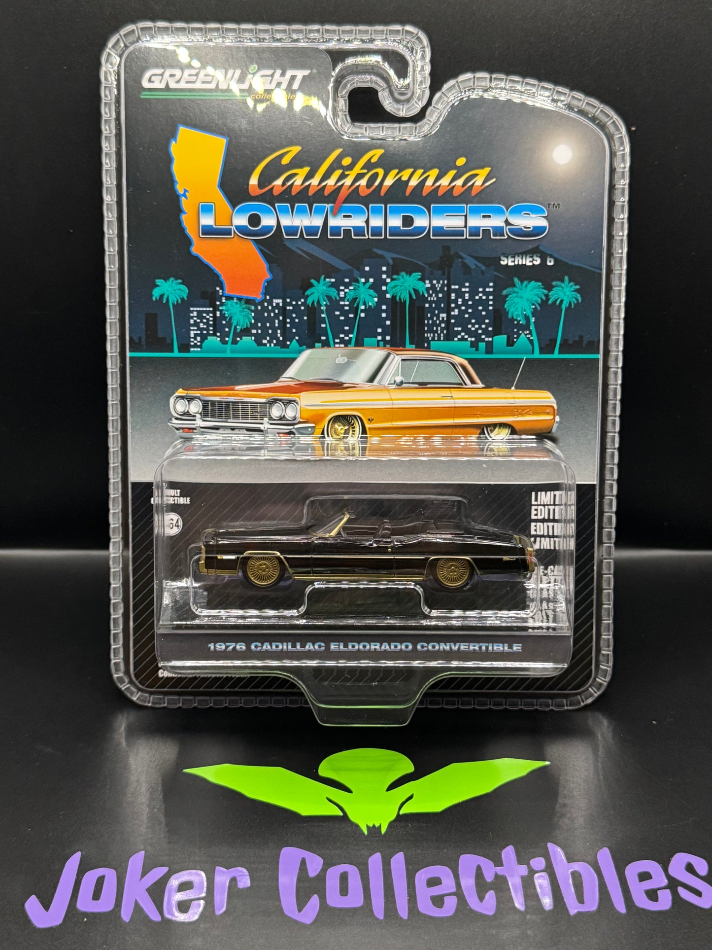 Greenlight California Lowriders 1976 Cadillac Eldorado Convertible Series 6