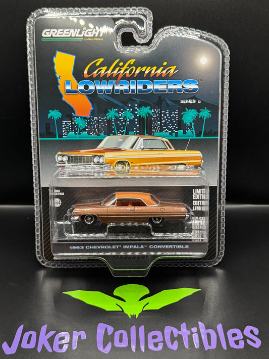 Greenlight California Lowriders 1963 Chevrolet Impala Convertible Series 6