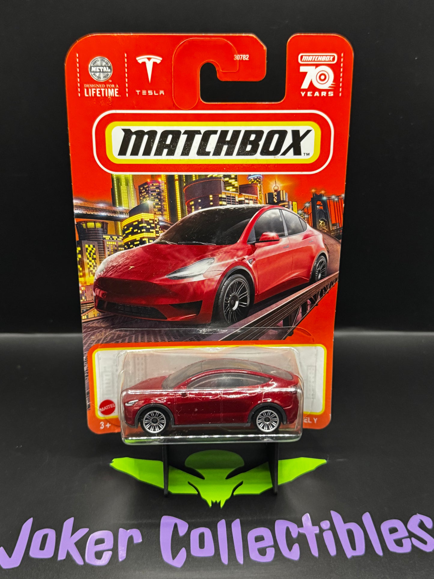 Matchbox Red Tesla Model Y