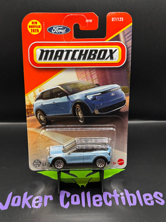 Matchbox 2025 2024 Ford Explorer BEV # 07/125 - A Case