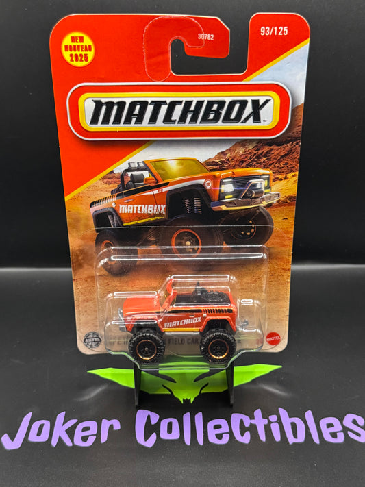 Matchbox 2025 MBX Field Car Convertible # 93/125 - A Case