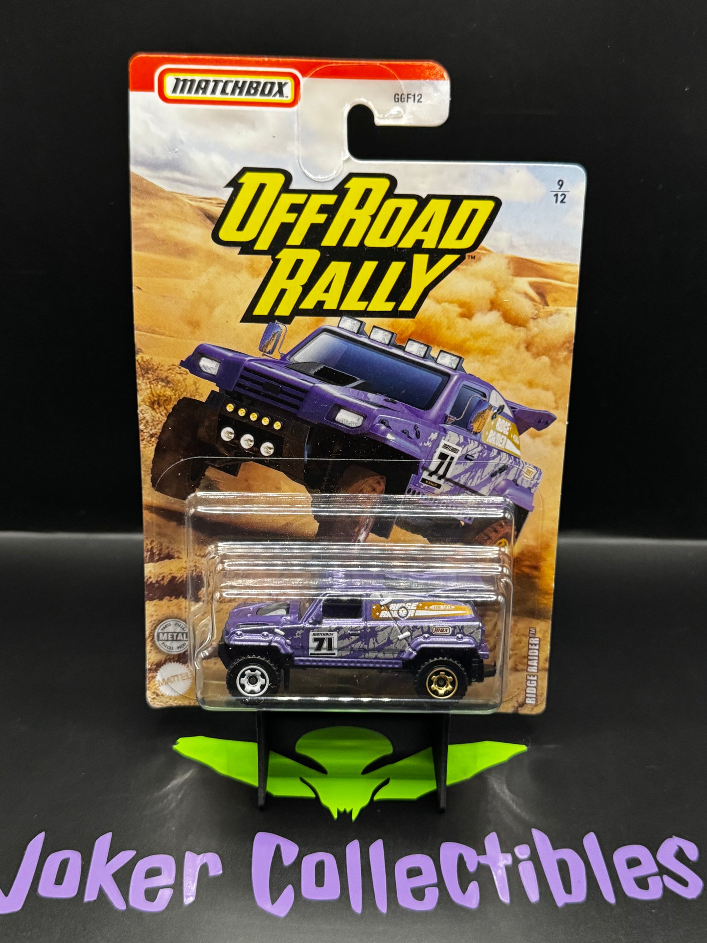 Matchbox Off Road Rally Purple Ridge Raider 9/12