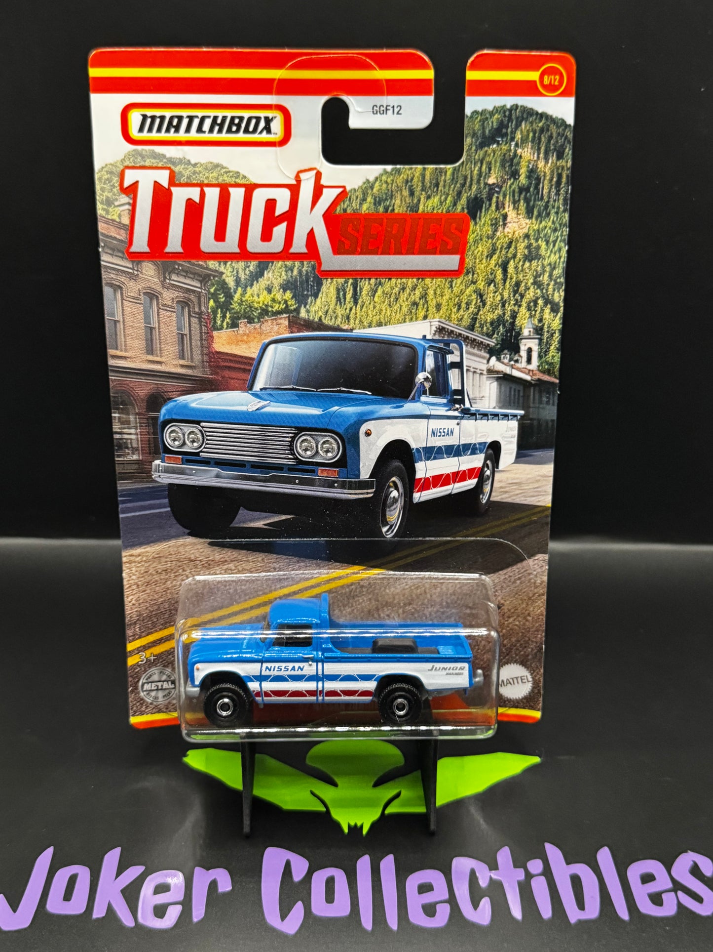 Matchbox Truck Series Blue & White '62 Nissan Junior 8/12