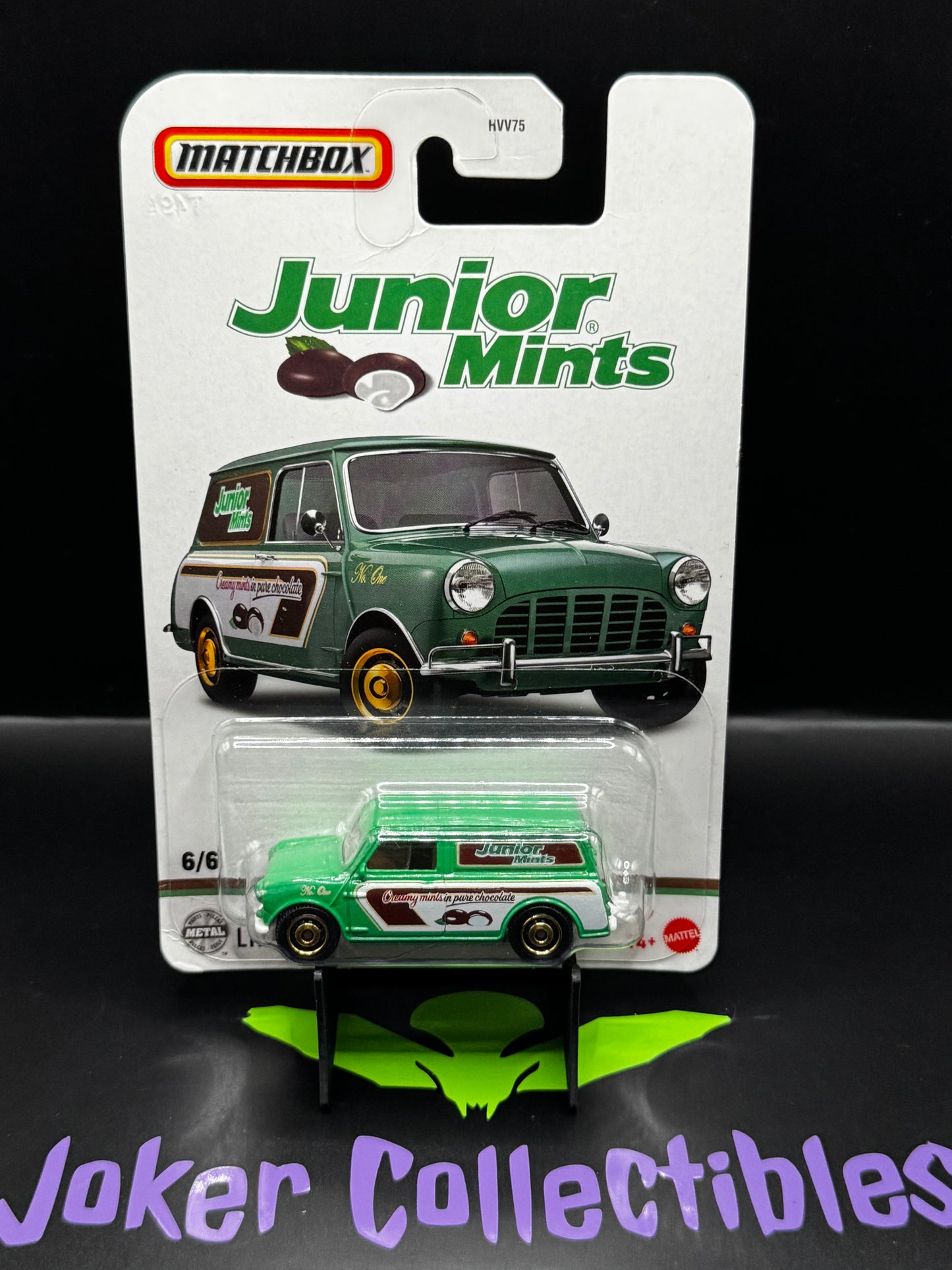 Matchbox Junior Mints Austin Mini Van 6/6