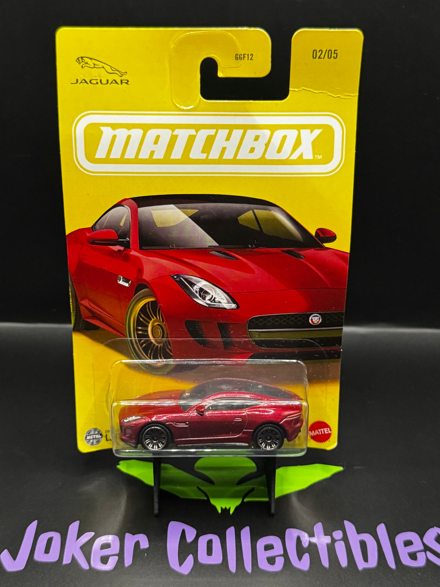 Matchbox Red '15 Jaguar F-Type Coupe 02/05