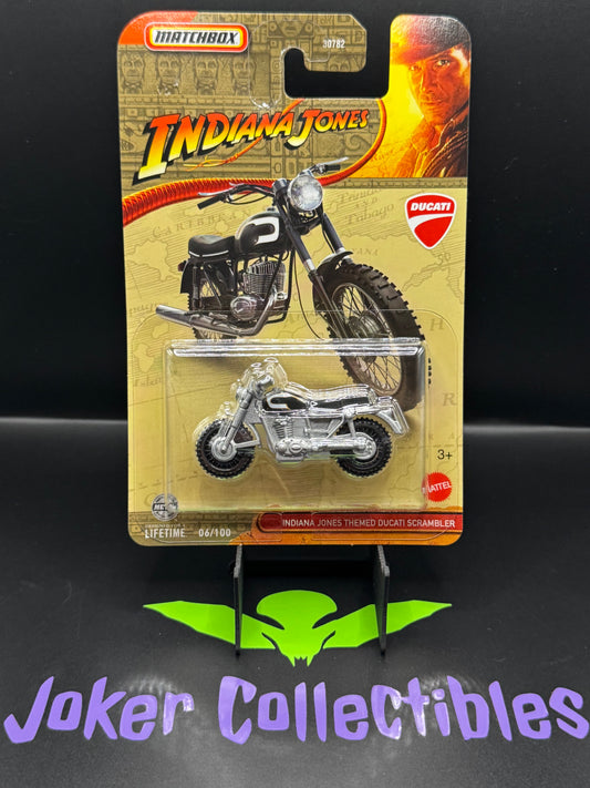 Matchbox 2025 Indiana Jones Themed Ducati Scrambler # 06/100 - B Case