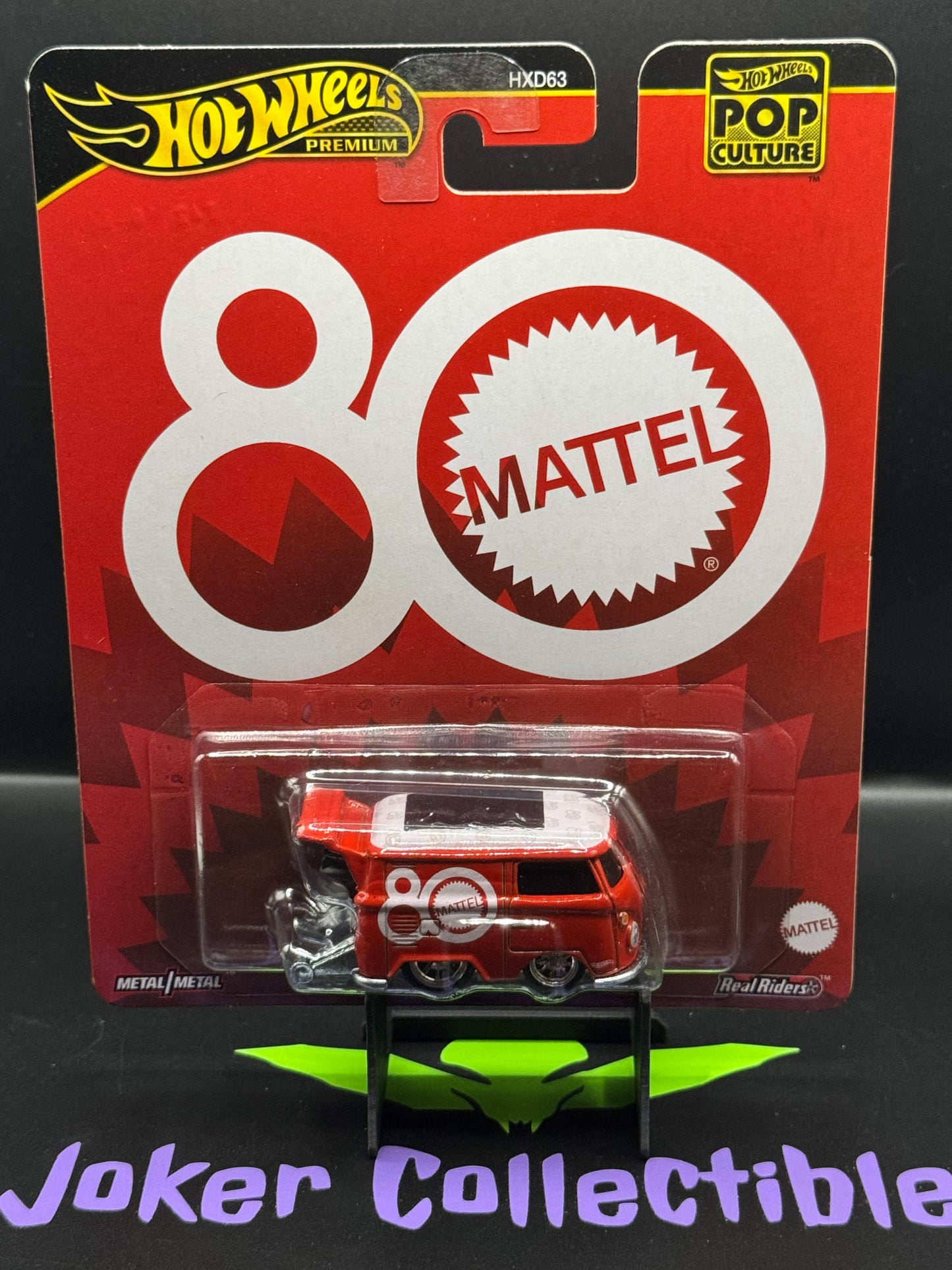 Hot Wheels Premium Pop Culture 2025 Mattel 80th Anniversary Kool Kombi w/ Protector