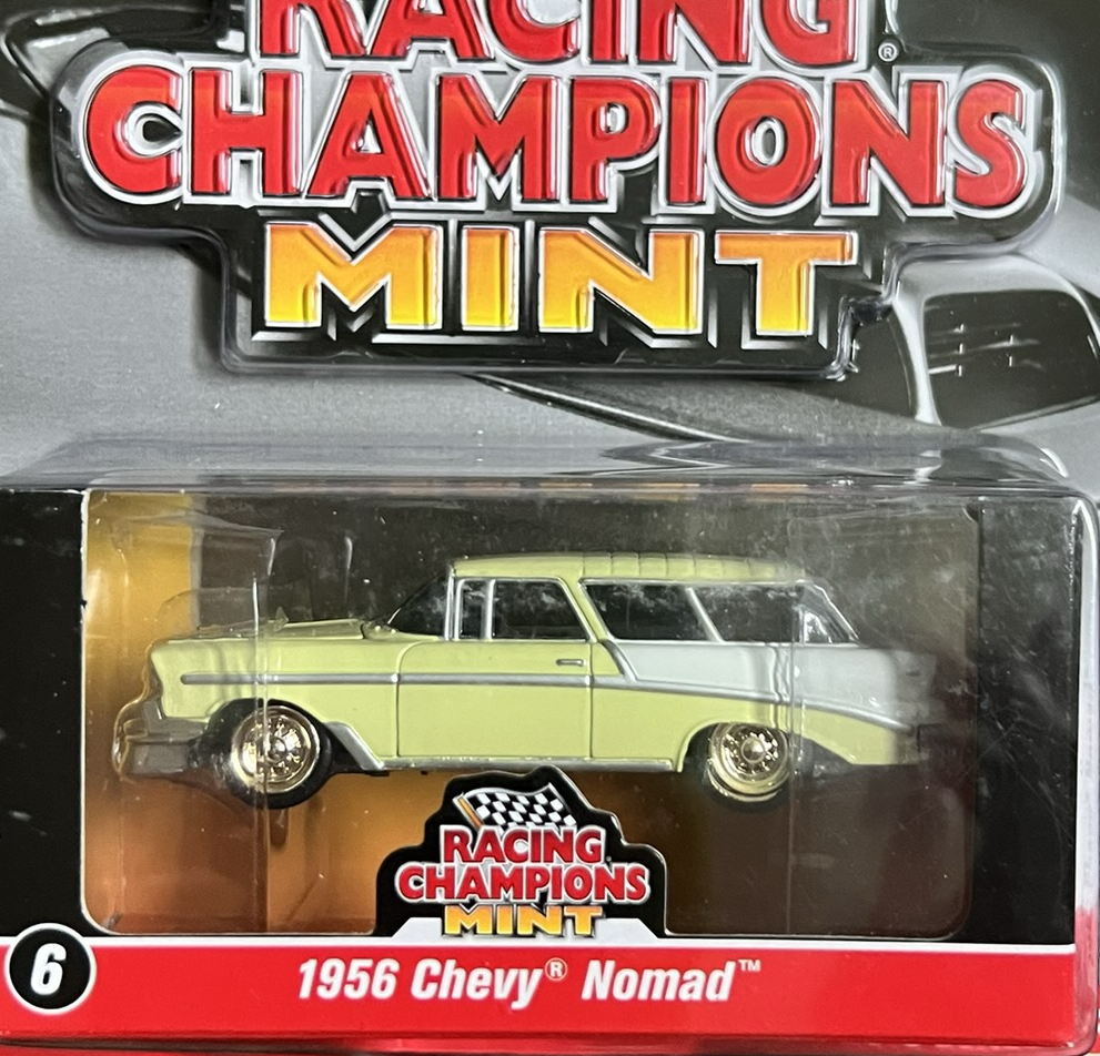 Racing Champions Mint 2016 1956 Chevy Nomad Chase Gold Strike # 6
