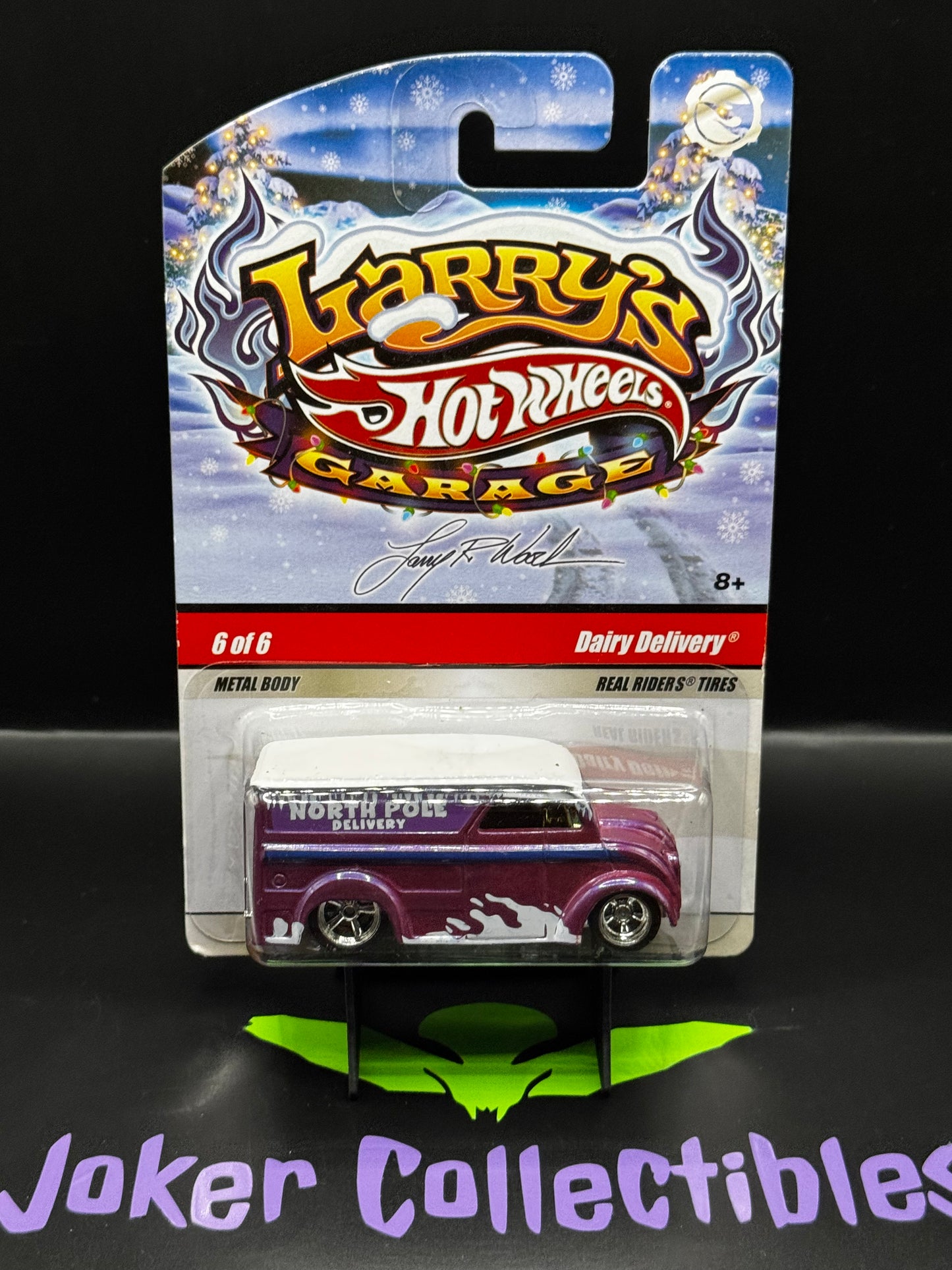 Hot Wheels Larry's Garage Holiday Dairy Delivery # 6 of 6