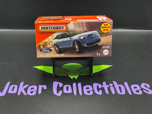 Matchbox 2025 Power Grabs 2024 Ford Explorer BEV # 07/125