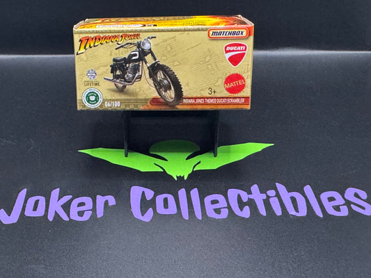 Matchbox 2025 Power Grabs Indiana Jones Themed Ducati Scrambler # 06/100