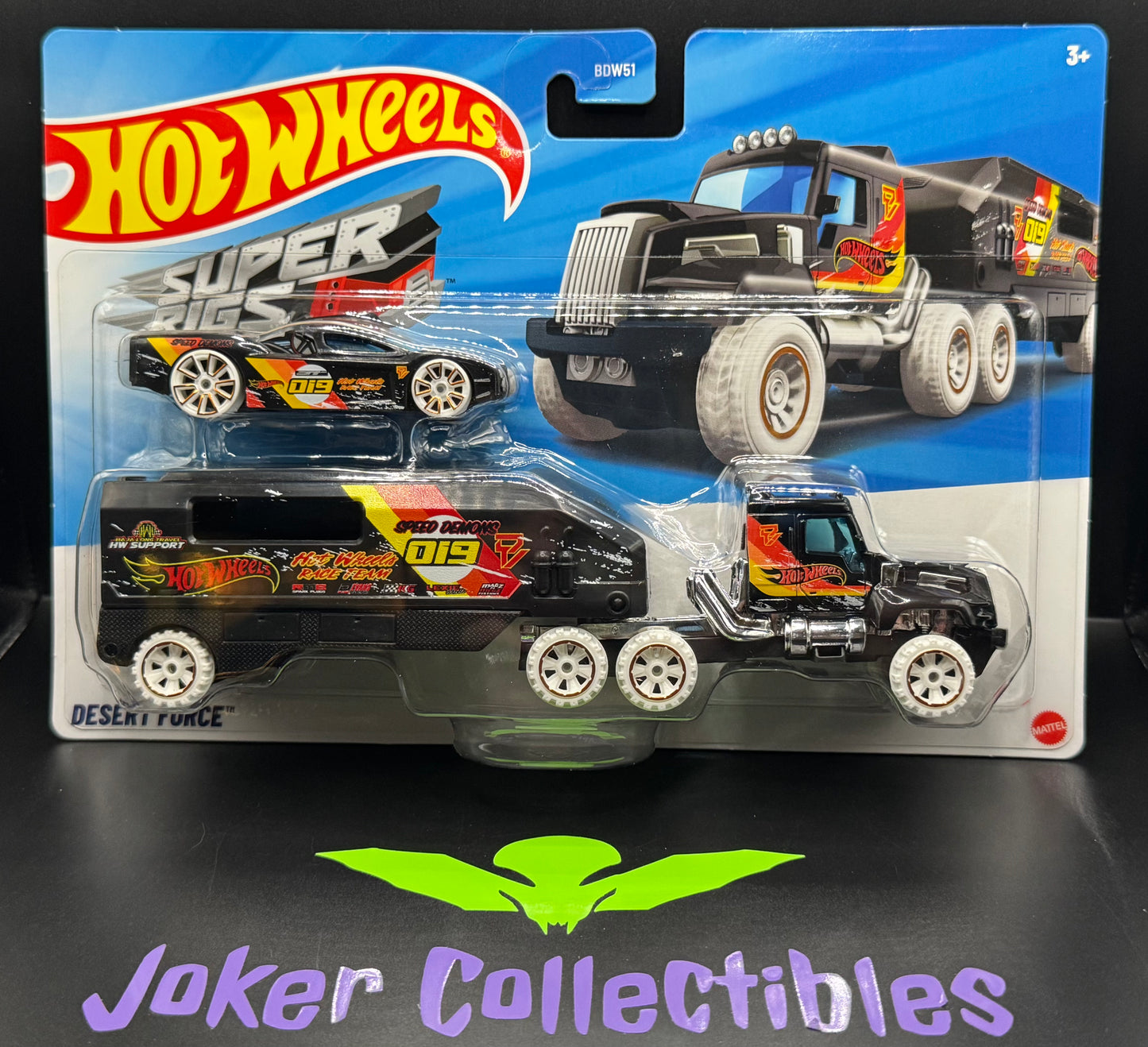 Hot Wheels 2025 Super Rigs Desert Force