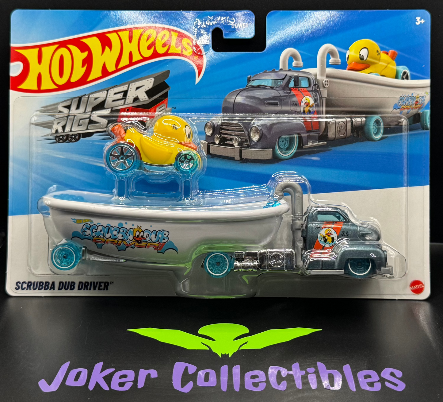 Hot Wheels 2025 Super Rigs Scrubba Dub Driver