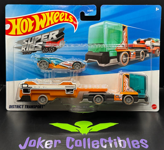 Hot Wheels 2025 Super Rigs District Transport