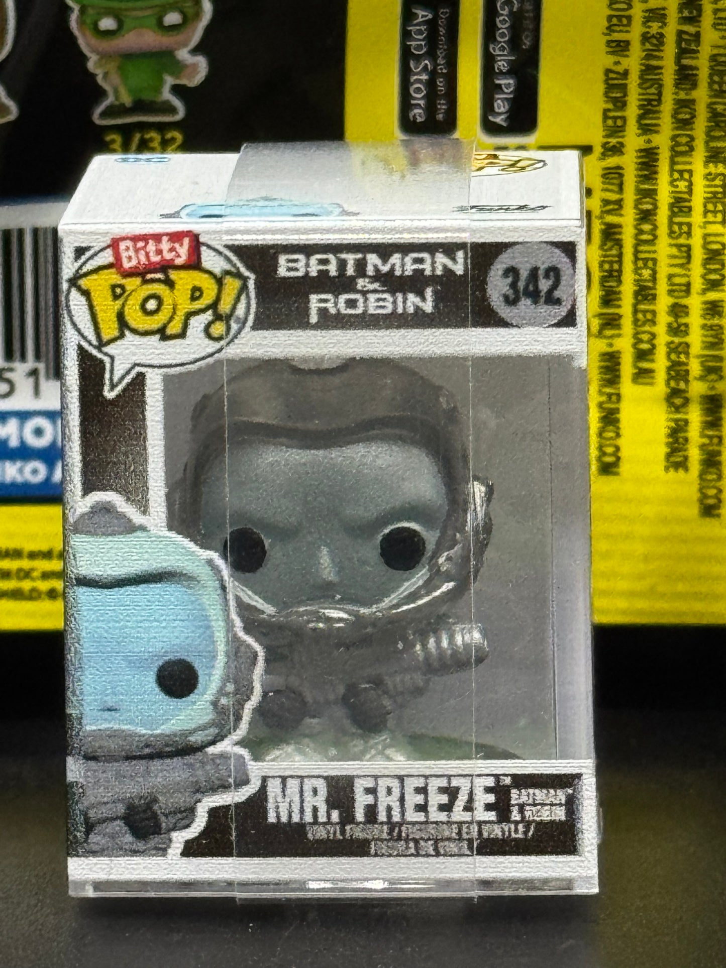 Funko Batman 85th Bitty Pop! Batman & Robin Mr. Freeze # 342