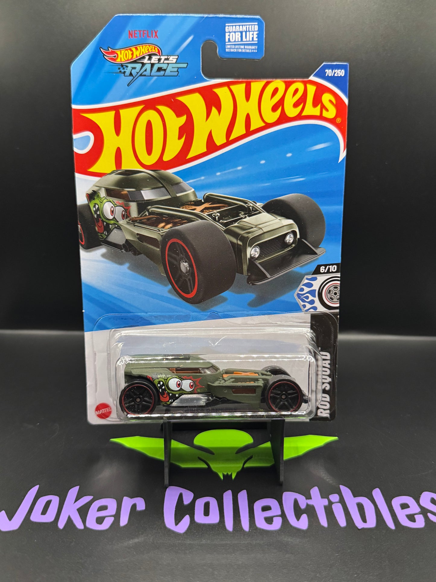 Hot Wheels 2025 Let's Race HW50 Concept # 70/250 Rod Squad # 6/10 - C Case