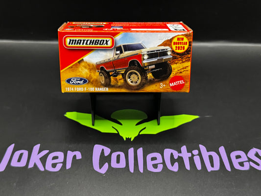 Matchbox Power Grabs 2026 White & Red 1974 Ford F-100 Ranger 69/125