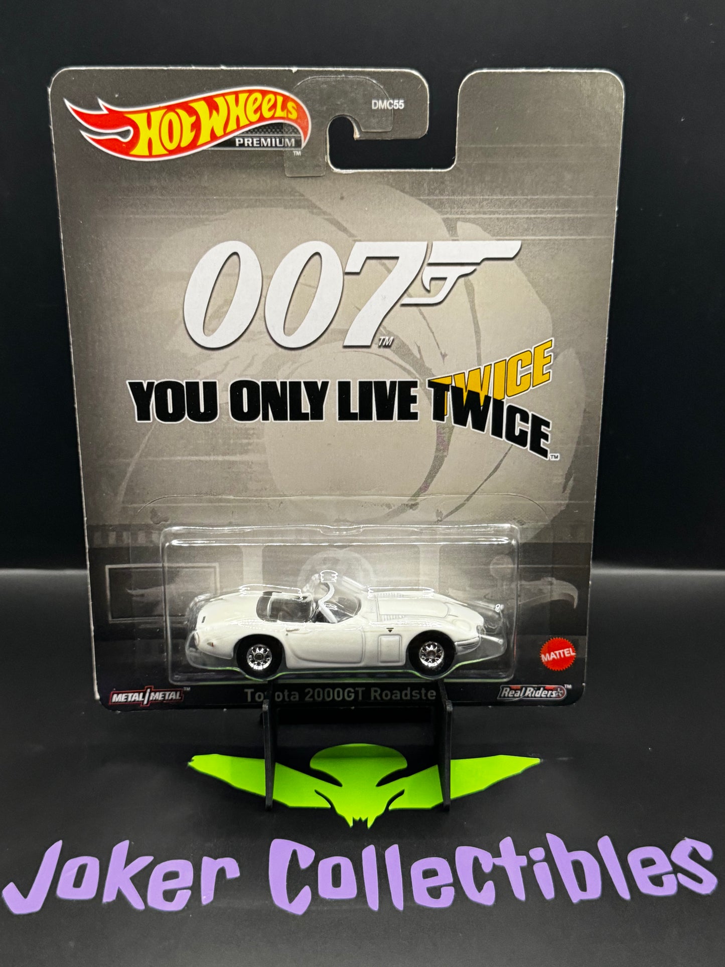 Hot Wheels Premium Replica Entertainment 2023 007 You Only Live Twice Toyota 2000GT Roadster